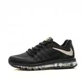 nike air max 2015 2020 hommes running chaussures black white